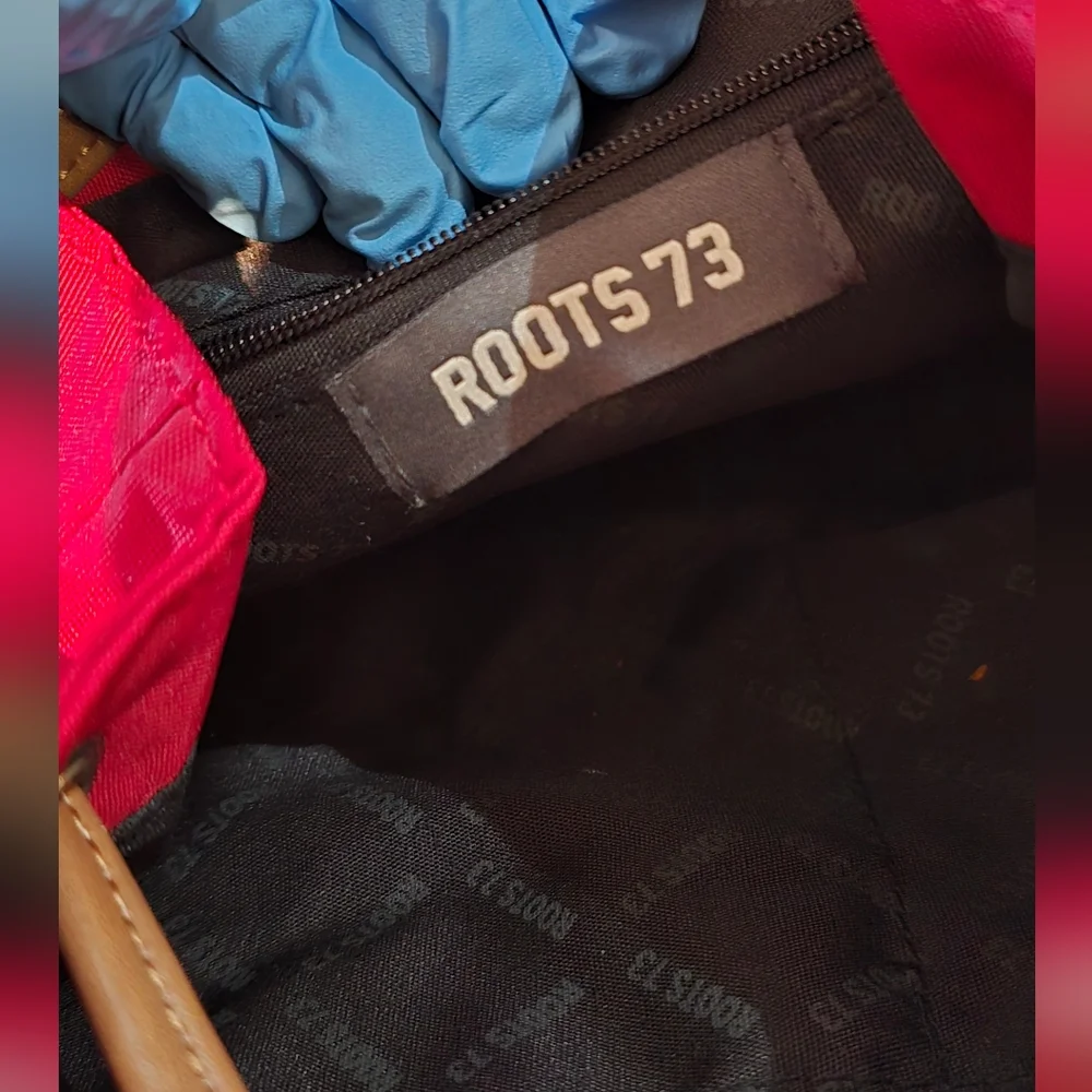 Roots Red Drawstring Backpack - Picture 10 of 15